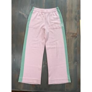Chanel Cashmere Pants - Pink with Green Stripe]